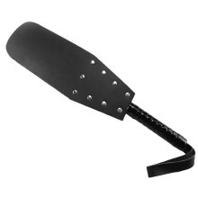 Novelty Fun Leather Hand Paddle Kinky Sm Spanking Ass or Head Patting Leather Sex Wide Paddle